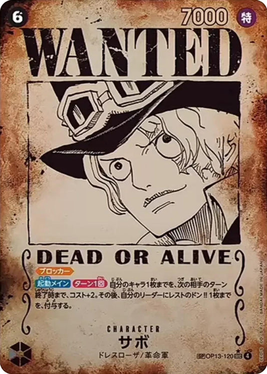 Sabo (Wanted) - OP13-120