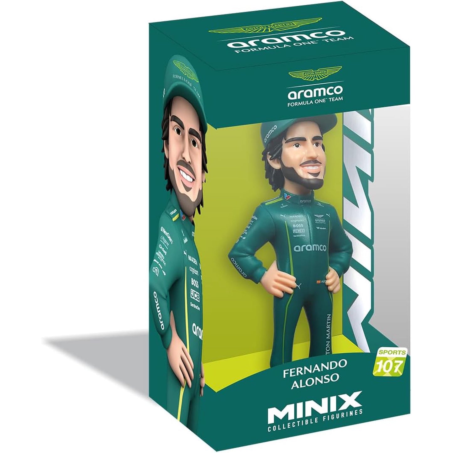 Pop! Formula 1 3.75 Inch Action Figure Minix - Fernando Alonso