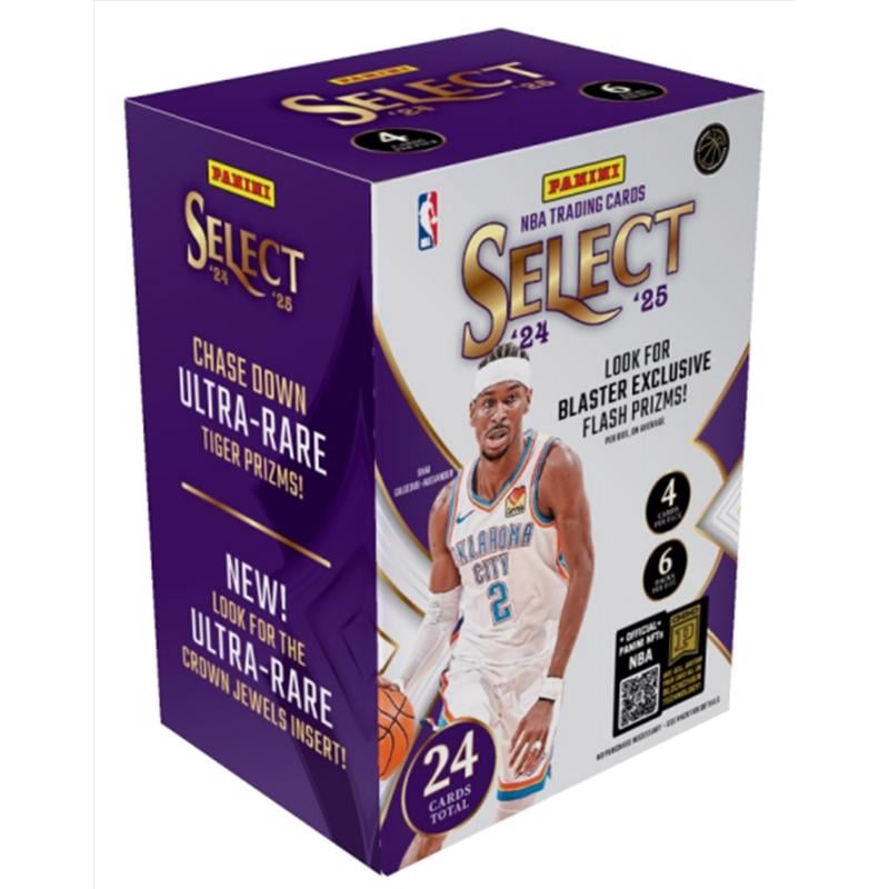 2024/25 Panini Select Basketball 6-Pack Blaster Box