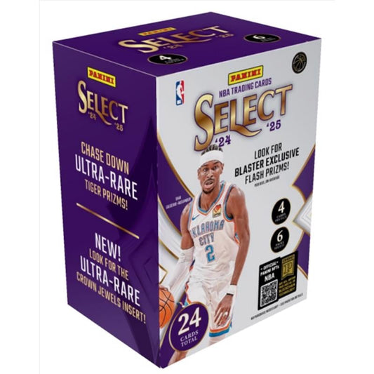 2024/25 Panini Select Basketball 6-Pack Blaster Box