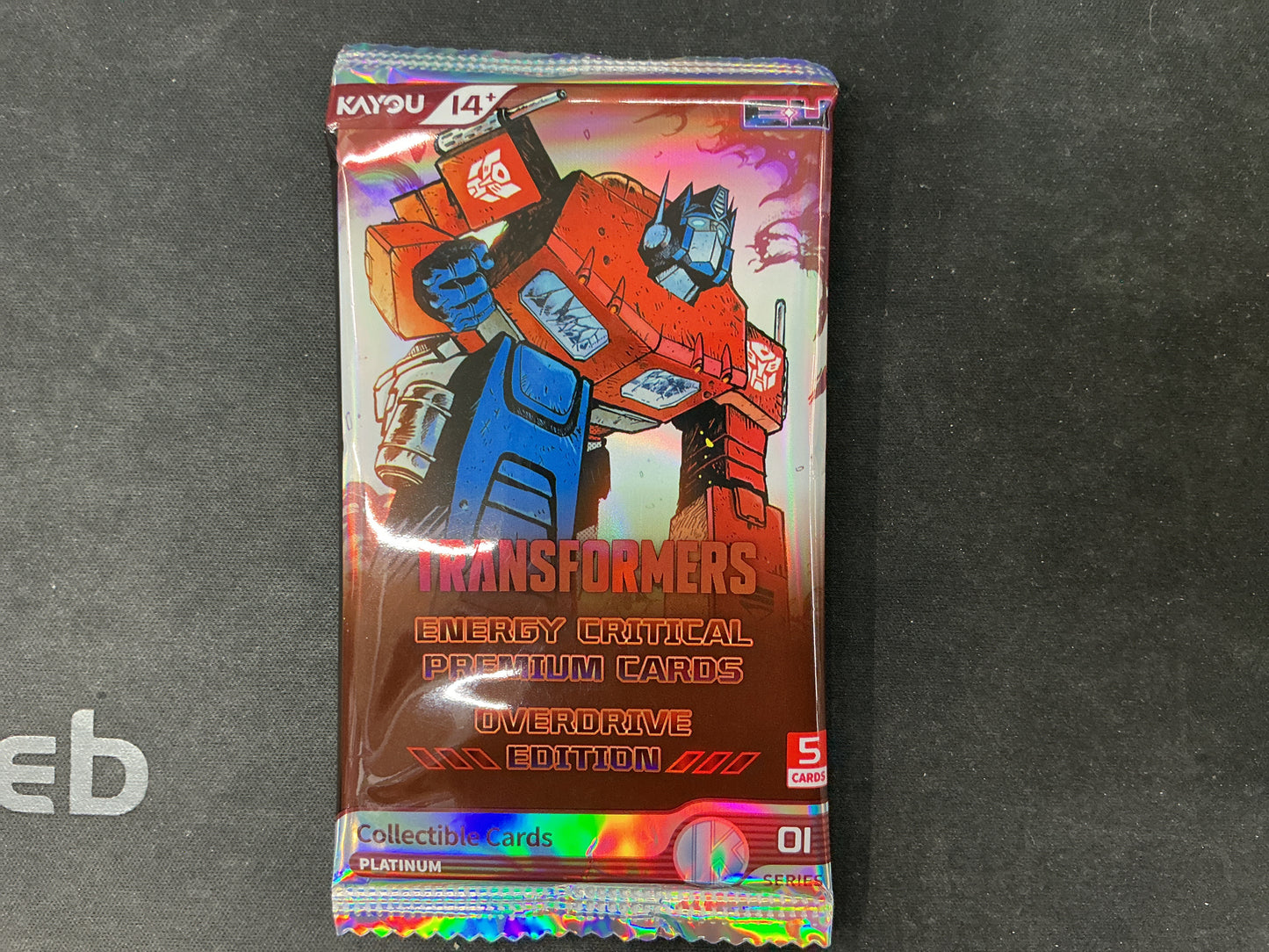 Transformers sealed packs