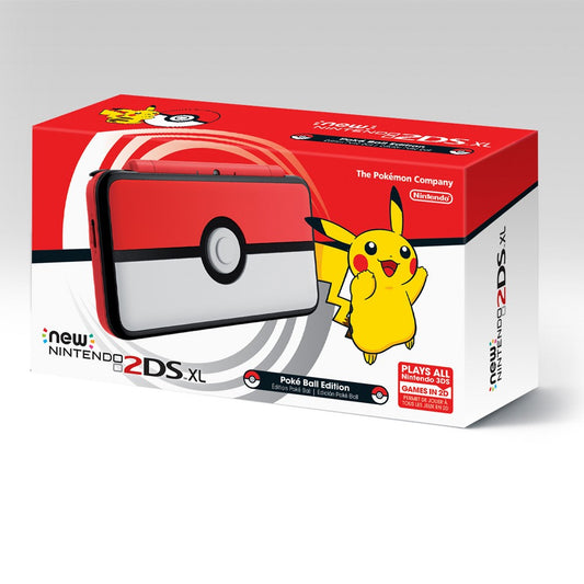 New Nintendo 2DS XL - Pokemon Poke Ball Edition