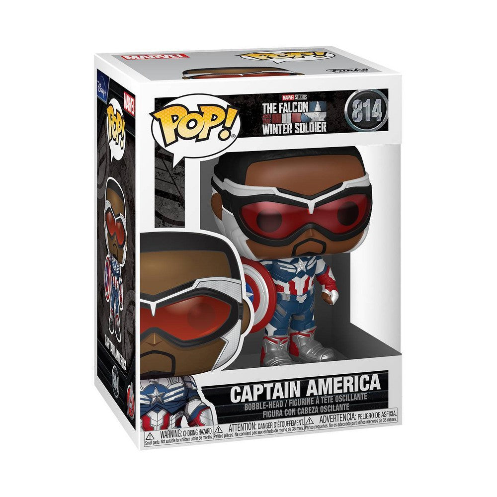 Funko POP! Marvel: The Falcon and the Winter Soldier - Captain America
