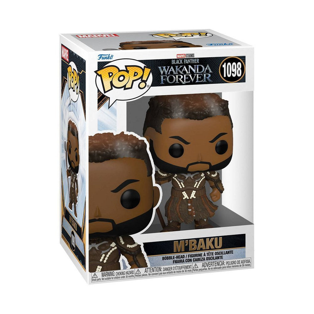 Funko Pop! Marvel Studios’ Black Panther: Wakanda Forever - M’Baku Vinyl Bobblehead