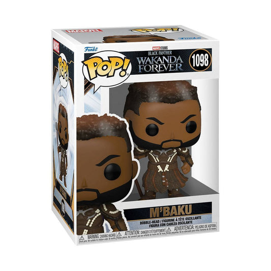 Funko Pop! Marvel Studios’ Black Panther: Wakanda Forever - M’Baku Vinyl Bobblehead