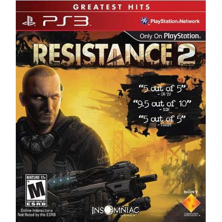 Resistance 2  Sony  PlayStation 3  711719812029 CIB tested