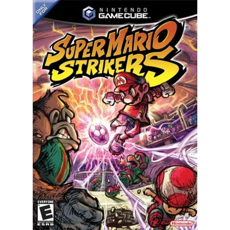 Restored Super Mario Strikers Nintendo Gamecube CIB tested