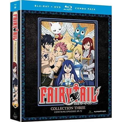 Fairy Tail: Collection Three (Blu-ray + DVD)  Funimation Prod  Anime
