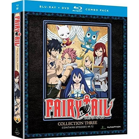 Fairy Tail: Collection Three (Blu-ray + DVD)  Funimation Prod  Anime