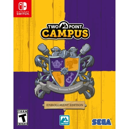Two Point Campus: Enrollment Edition  SEGA  Nintendo Switch  010086770254 cib tested