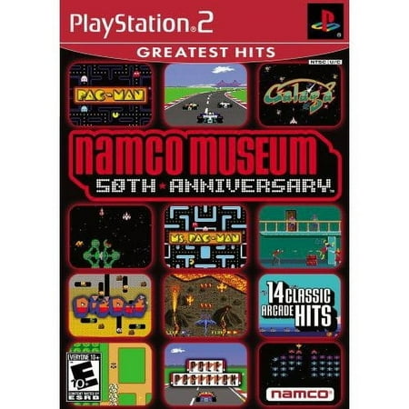 Namco Museum 50th Anniversary Greatest Hits (Playstation 2) cib tested