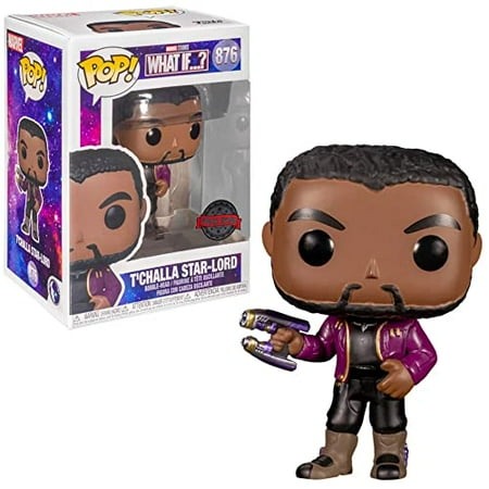 Funko POP! Marvel What If...? T Challla Star-Lord #876 [Unmasked] F. Y. E. Exclusive