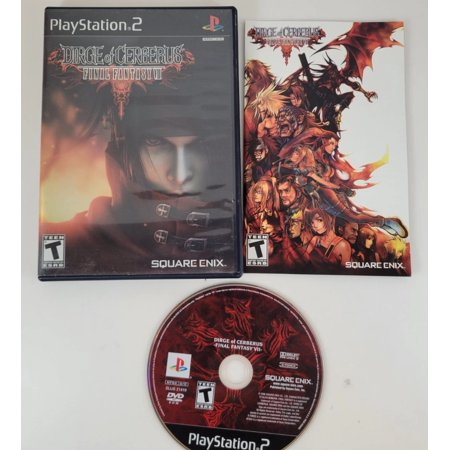 Final Fantasy VII 7 Dirge of Cerberus (Greatest Hits) (Playstation 2) USED AND TESTED