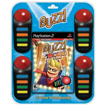Buzz: The Mega Quiz Bundle (Playstation 2)