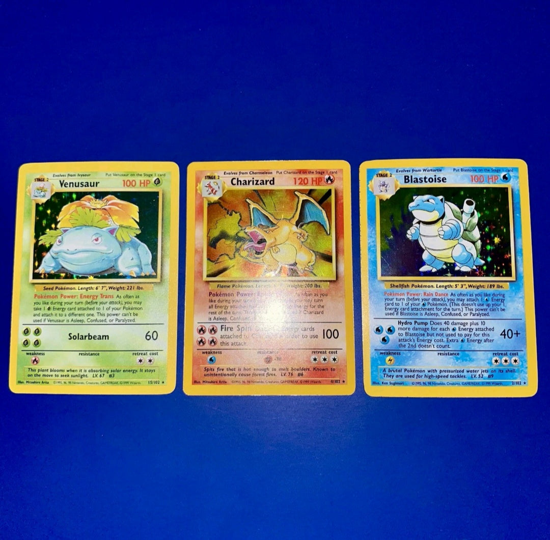 Pokemon Master Set 100% Complete Base Set 102/102 Jungle 64/64 Fossil 62/62