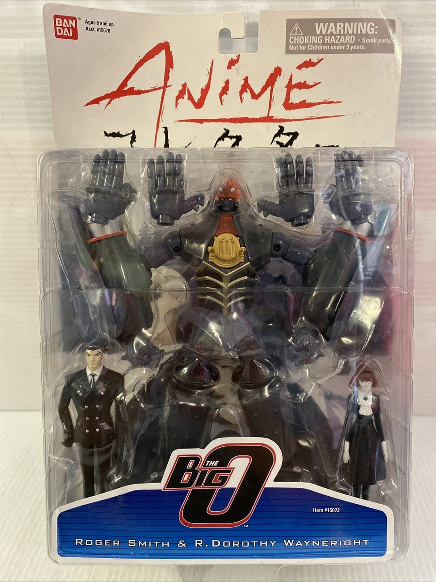 2000 Bandai Anime Collector The Big O - Big O, Roger Smith & Dorthy- Figure