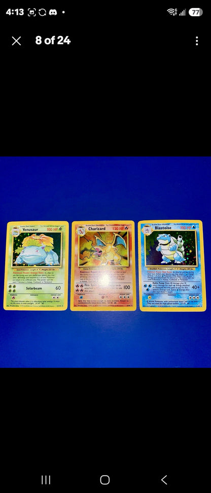 Pokemon Master Set 100% Complete Base Set 102/102 Jungle 64/64 Fossil 62/62