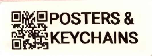 Posters and Keychains