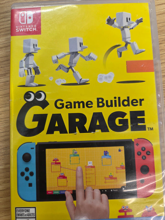 Game Builder Garage (Nintendo Switch) LOOSE CIB