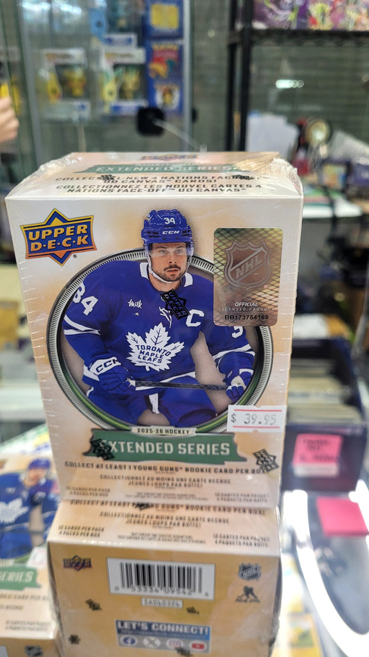 Nhl upper deck extended series sealed