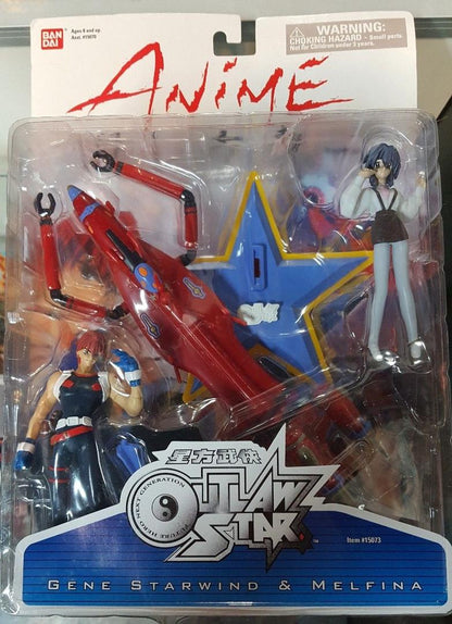 Bandai Anime Collector 15073 Outlaw Star Starship 2001 Box Wear