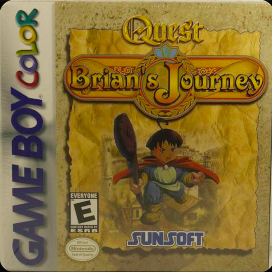 Quest Rpg: Brian's Journey (nintendo Game Boy Color)