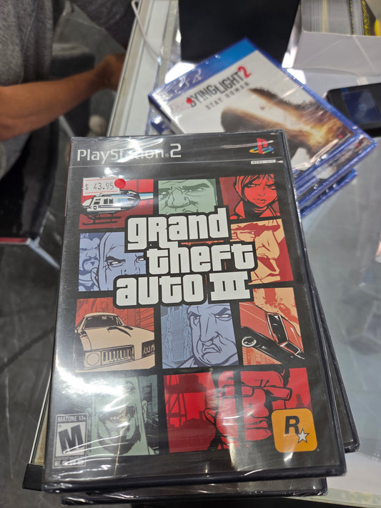 Grand theft Auto 3  ps2 SEALED