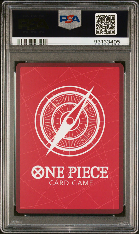 ONE PIECE OP02-PARAMOUNT WAR #072 ZEPHYR ALTERNATE ART- GRADED PSA 10