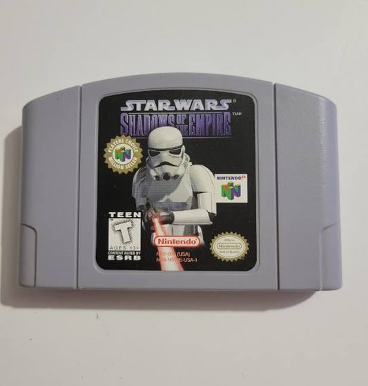 N64 Shadow of the Empire- Star Wars- loose tested working.