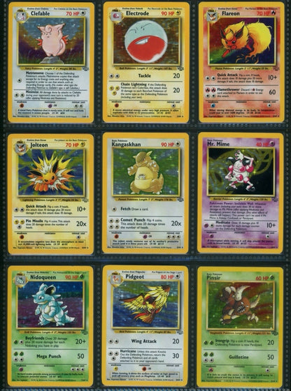 Pokemon Master Set 100% Complete Base Set 102/102 Jungle 64/64 Fossil 62/62