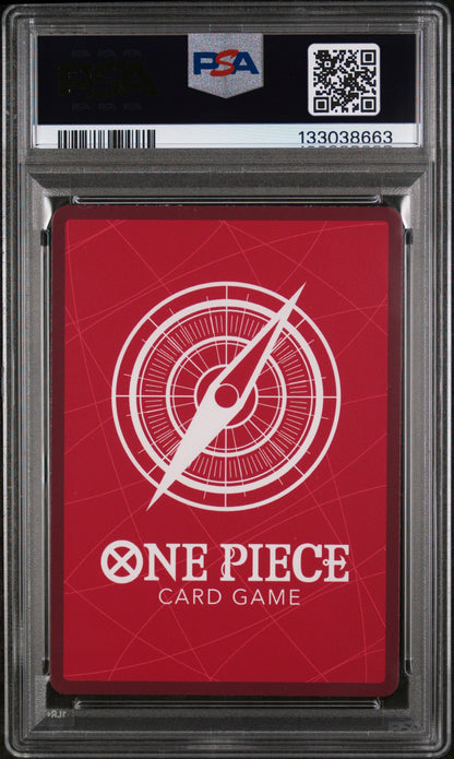 ONE PIECE OP09-EMPERORS IN THE NEW WORLD #042 BUGGY ALTERNATE ART- GRADED PSA 10