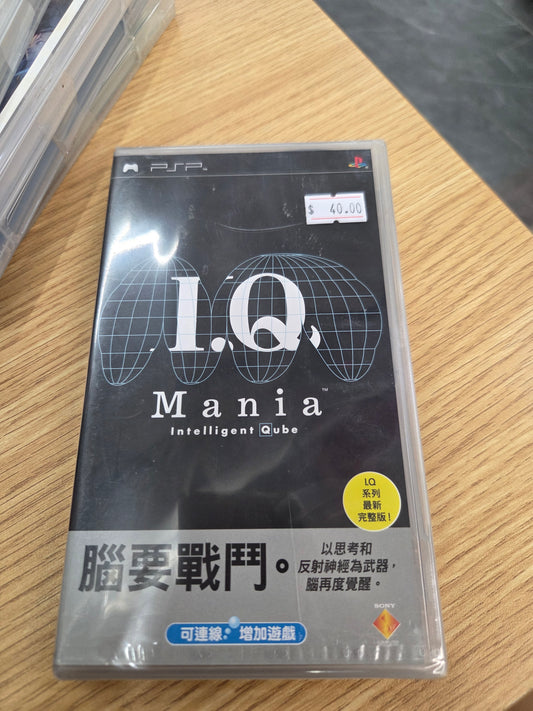 I Q Mania Intelligent qube psp sealed new