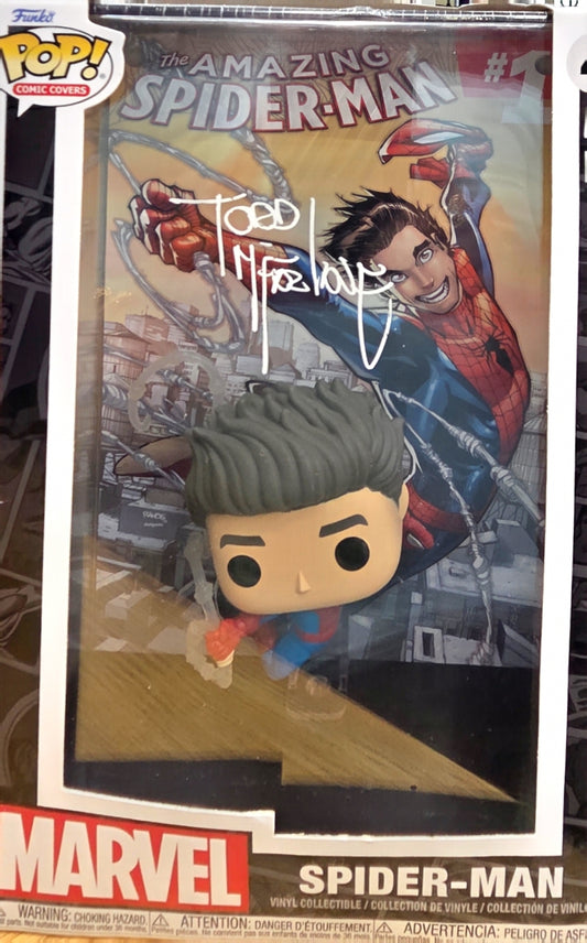 FUNKO POP- SPIDER-MAN SIGNATURE COA
