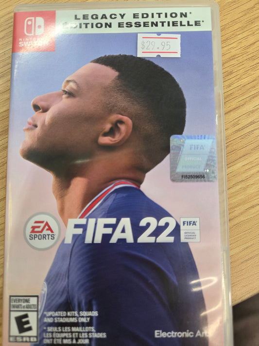 FIFA 22 [ Legacy Edition ] (Nintendo Switch) LOOSE CIB