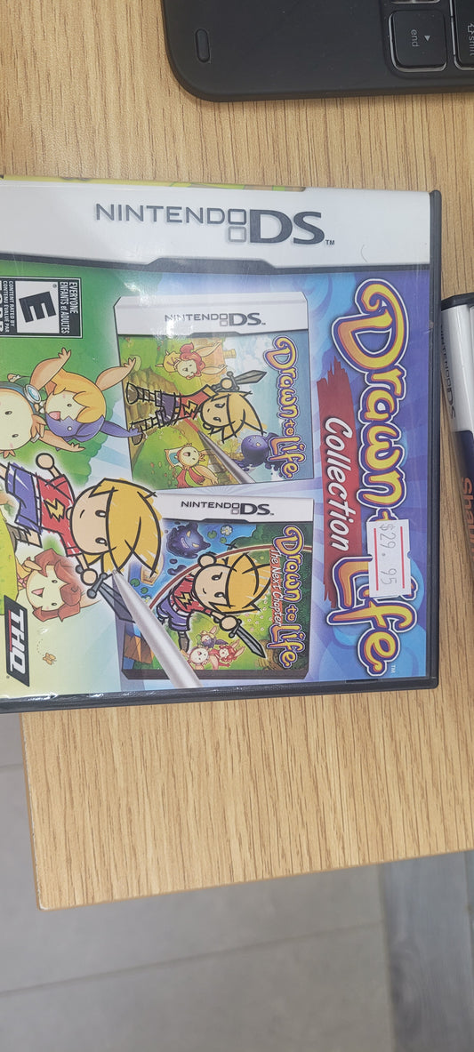 Nintendo Drawn To Life Collection Nds cib tested