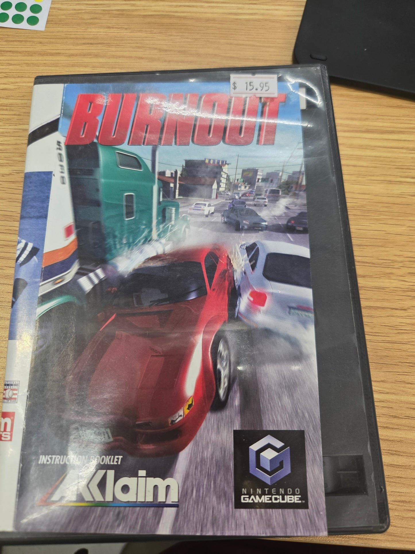 Burnout GameCube used tested play