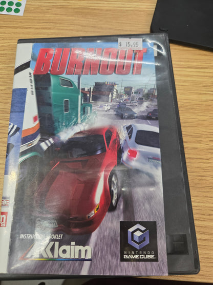 Burnout GameCube used tested play