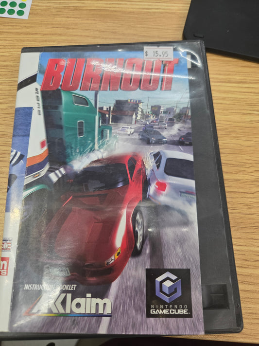 Burnout GameCube used tested play