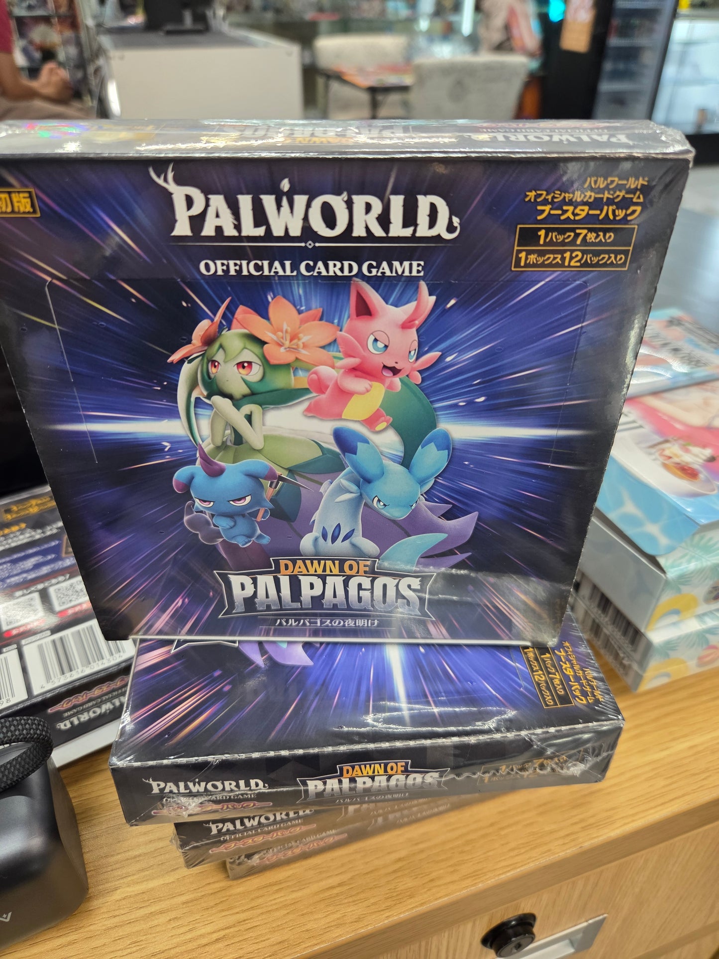 Palworld Booster box sealed 12 packs Jpn version.