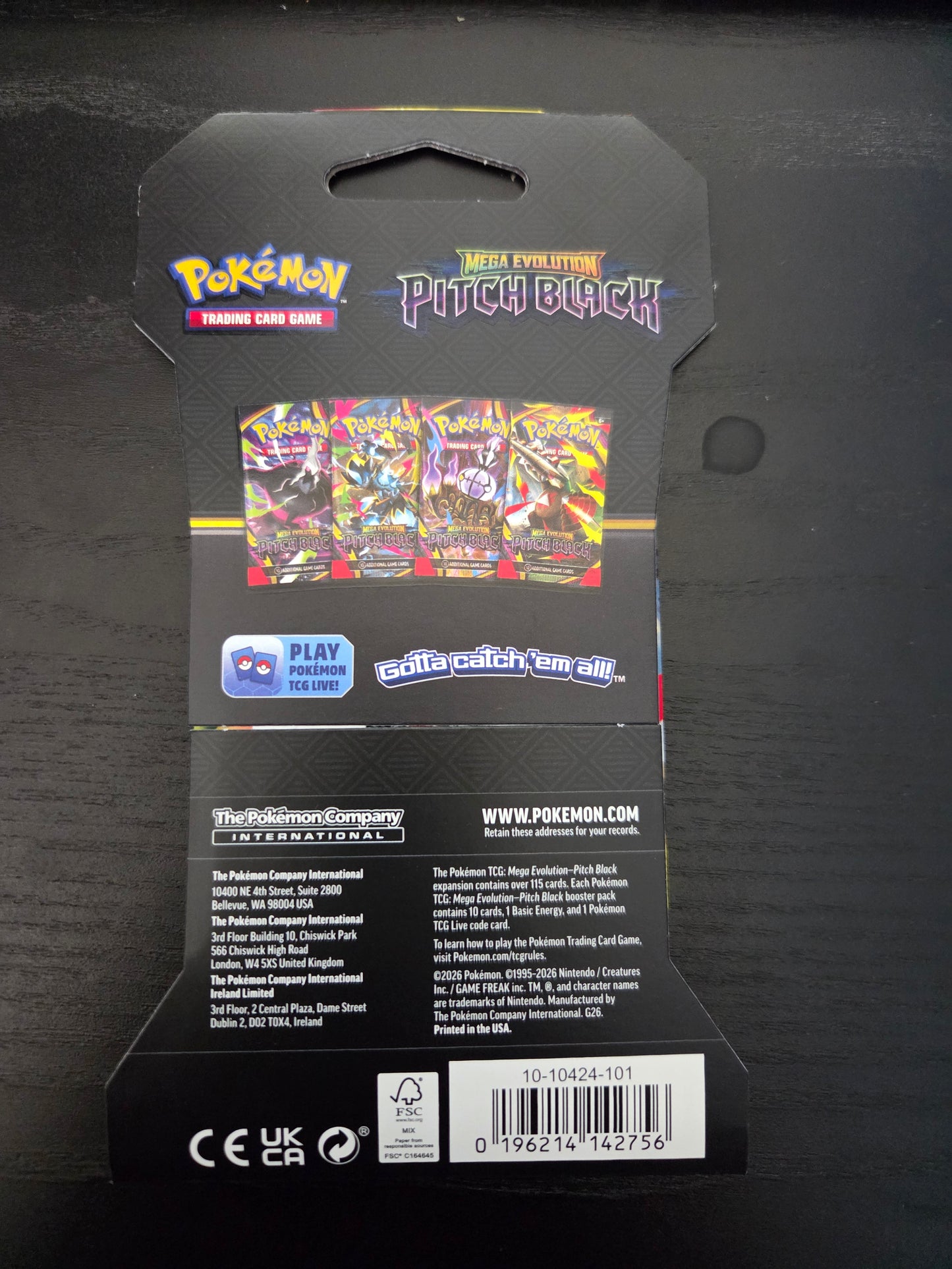 Pitch Black single sleeves sealed