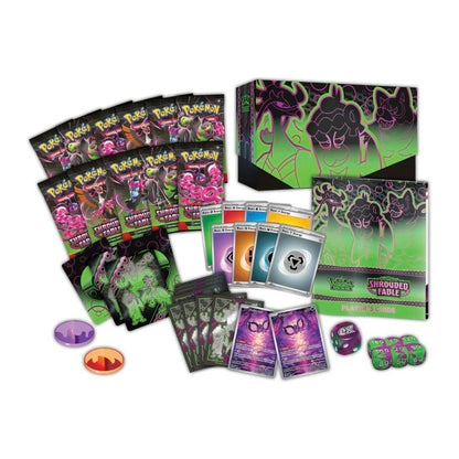 Pokemon-Shrouded Fable ETB Elite Trainer Box -Pokemon Centwr New Factory Sealed Mint Box
