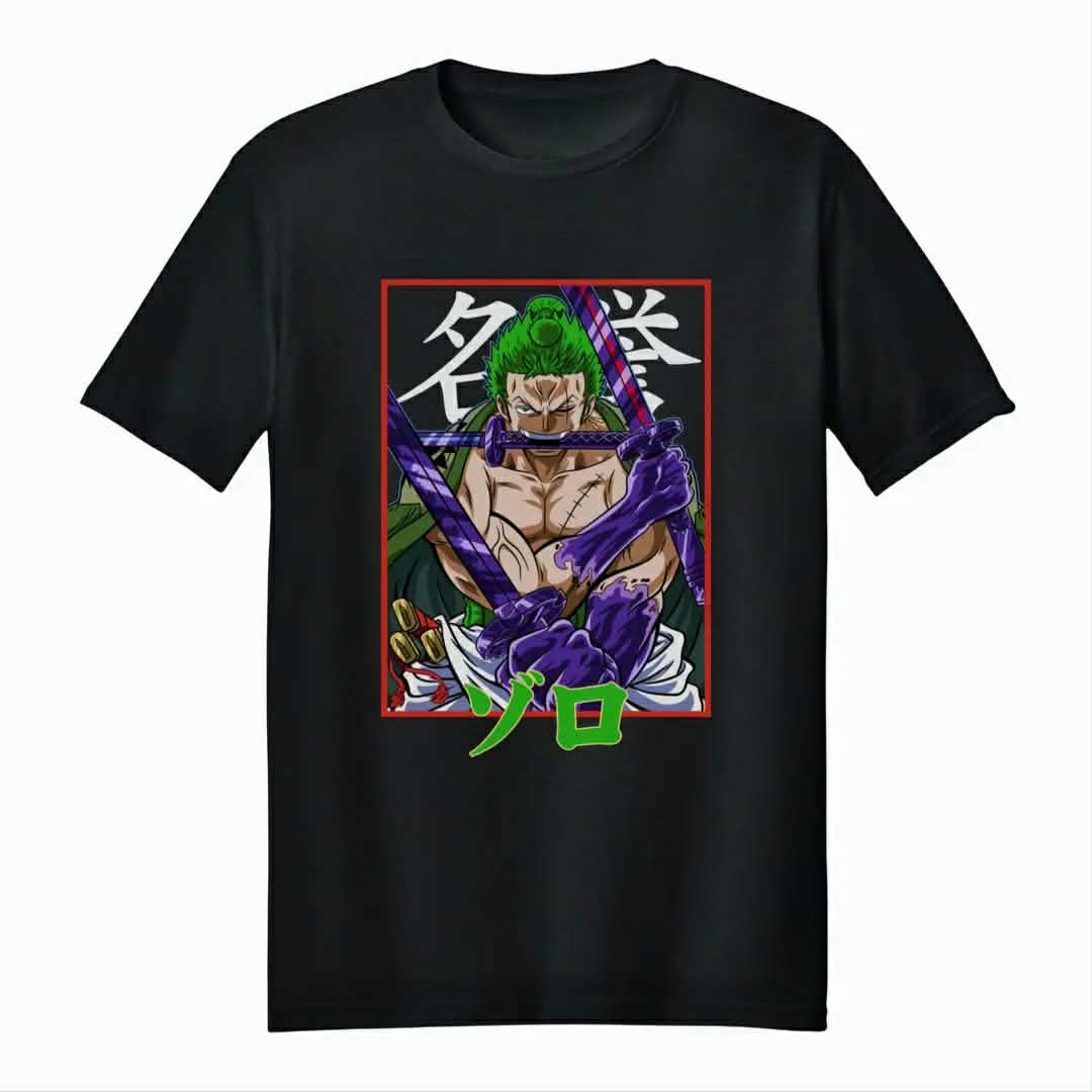 One Piece- Zoro Enma Tshirt- Unisex XL