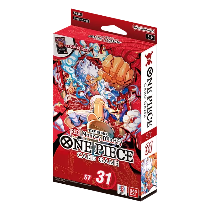 One Piece Starter Deck Red Monkey D. Luffy ST31 - Senshen Collectibles