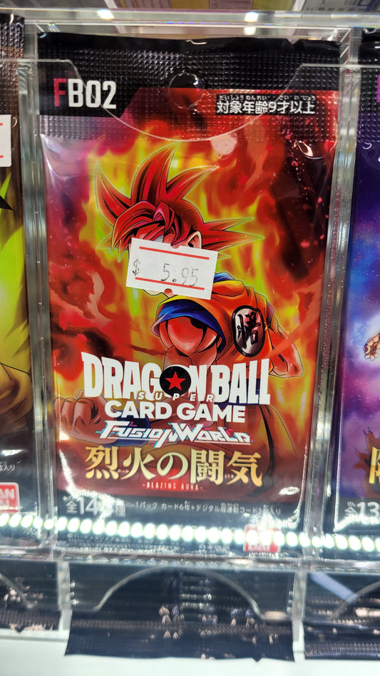 FB02 Dragon Ball Single Pack JP