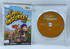 Monkey Mischief Party Time (Nintendo Wii, 2008) CIB with Manual Complete