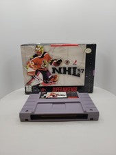 NHL 97 (Super Nintendo Entertainment System, 1996) - Complete In Box!!! CIB tested