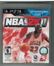 NBA 2k11 (Sony Playstation 3, 2010) PS3 Preowned No Manual  Michael Jordan TESTED AND USED