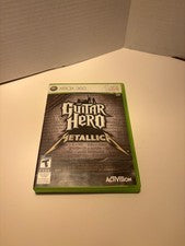 Guitar Hero Metallica (Microsoft Xbox 360, 2009) -CIB tested