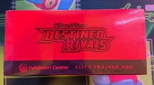 Pokemon TCG Destined Rivals Pokemon Center Elite Trainer Box Minty SEALED