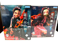 Demon Slayer Kimetsu no Yaiba Xross Link Tanjiro & Nezuko Figure Set SEGA Japan